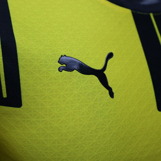 Camisa Borussia Dortmund Edição Especial 2024/25 Jogador Puma Masculino com Patch - Amarela e Preta