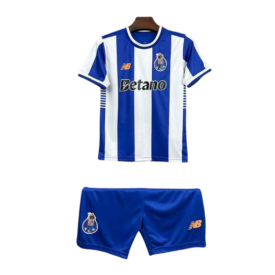 Conjunto Infantil FC Porto l 25/26 Azul e Branco