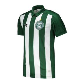 Camisa Coritiba Away 25/26 Diadora Torcedor Masculina - Verde e Branco