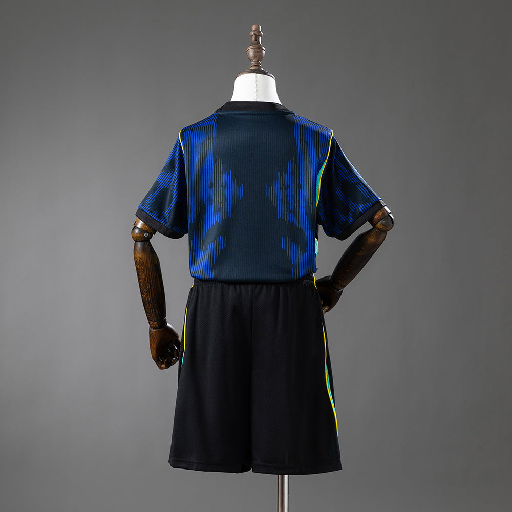 Kit Infantil Brasil II 26/27 - Azul - Camisa da Copa do Mundo 2026