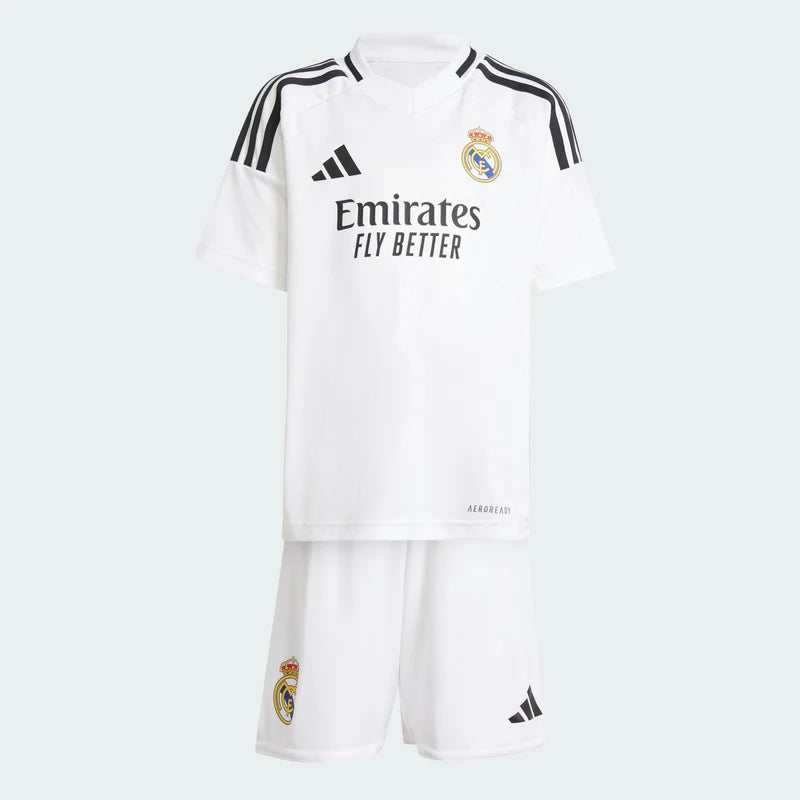 Conjunto Infantil Real Madrid 24/25 – #9 Mbappé