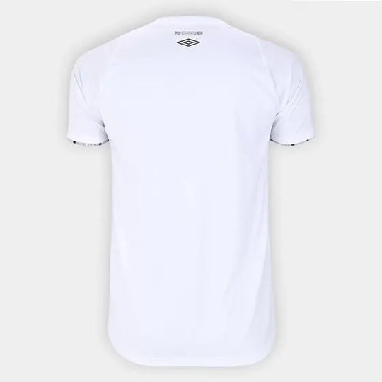 Camisa Santos Treino 24/25 Umbro Torcedor Masculino - Branco e Preto