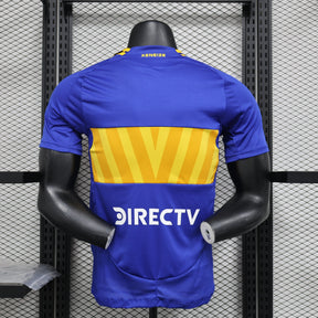 Camisa Boca Juniors Home 2024/25 Jogador Adidas Masculino com Patch - Azul e Amarela
