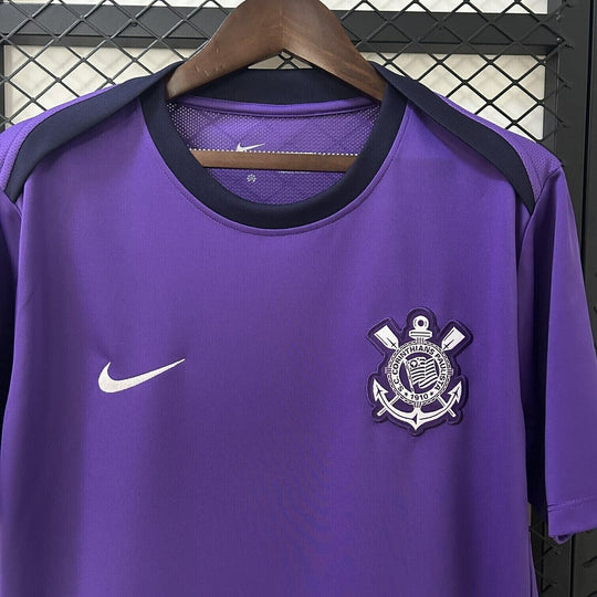Camisa Corinthians 25/26 Treino Nike Masculino  - Roxo