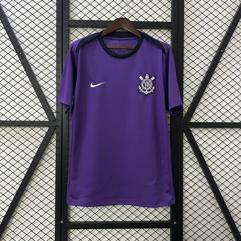 Camisa Corinthians 25/26 Treino Nike Masculino  - Roxo