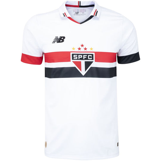Camisa São Paulo Home 24/25 – Torcedor Masculina Lançamento