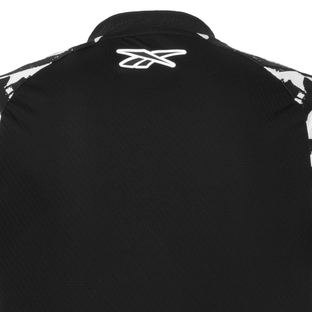 Camisa Botafogo Home 25/26 Reebok Torcedor Masculina - Branco e Preto