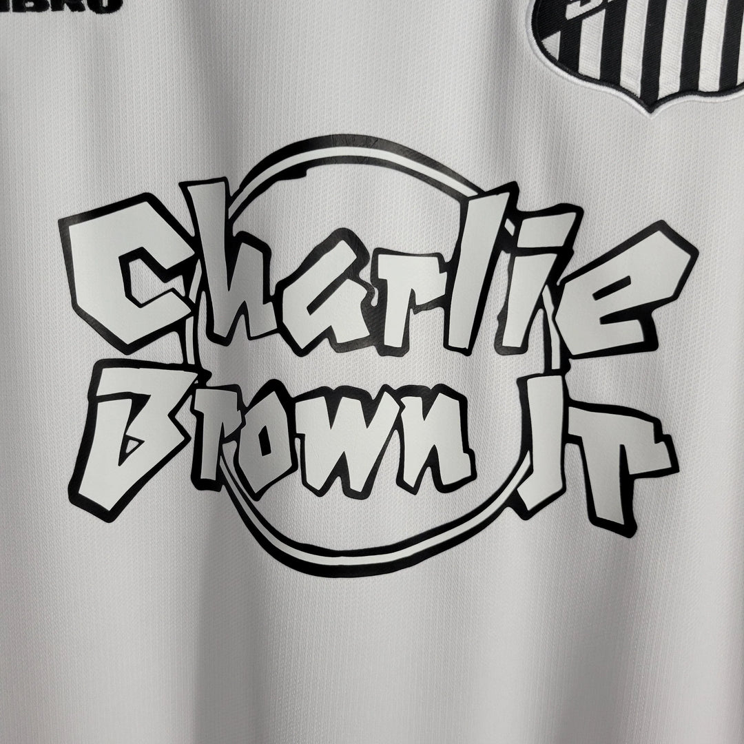 Camisa Santos Edição Especial 22/23 Umbro Torcedor Masculino - Branco e Preto