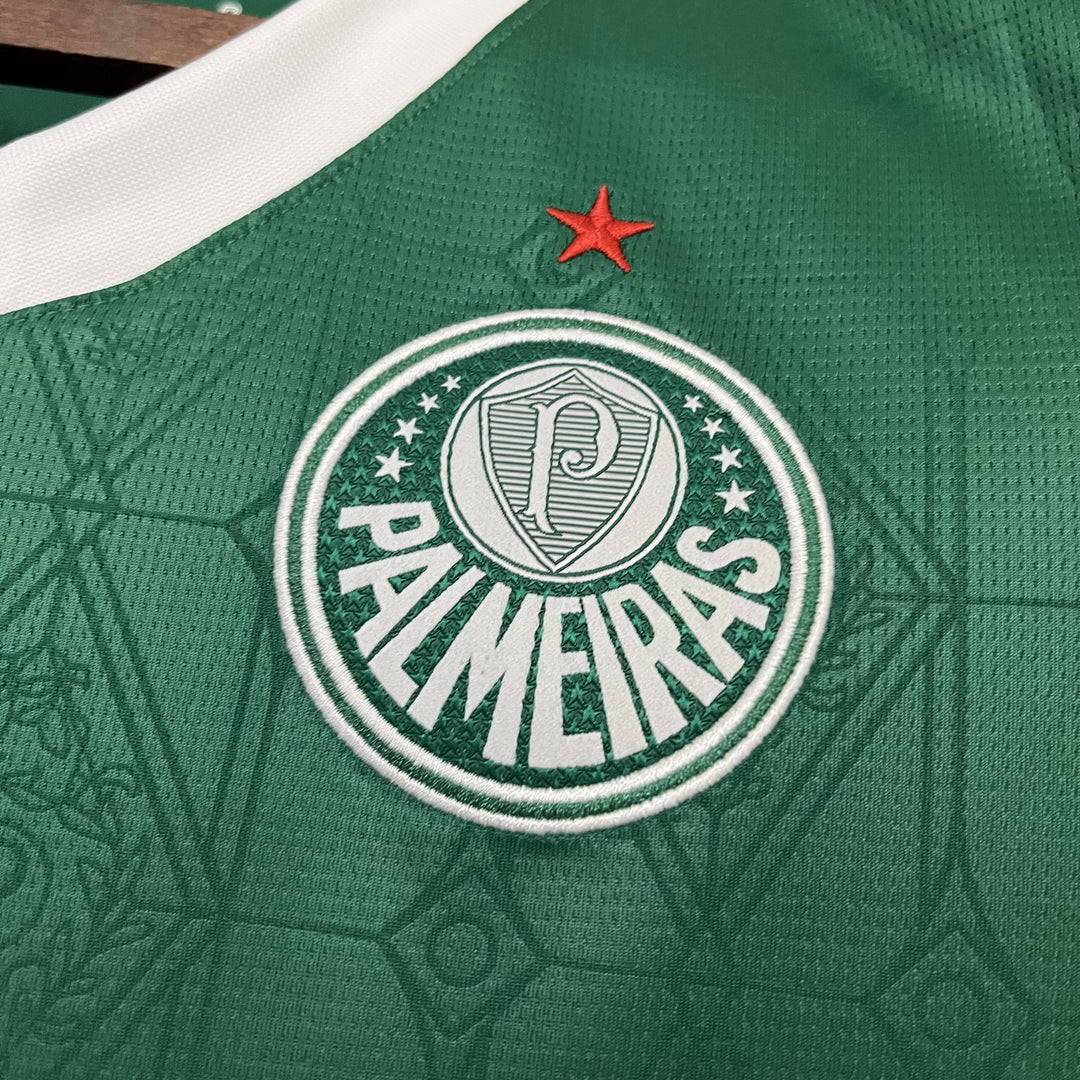 Conjunto Palmeiras Infantil Home 25/26 – Lançamento
