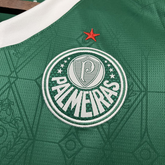 Conjunto Palmeiras Infantil Home 25/26 – Lançamento