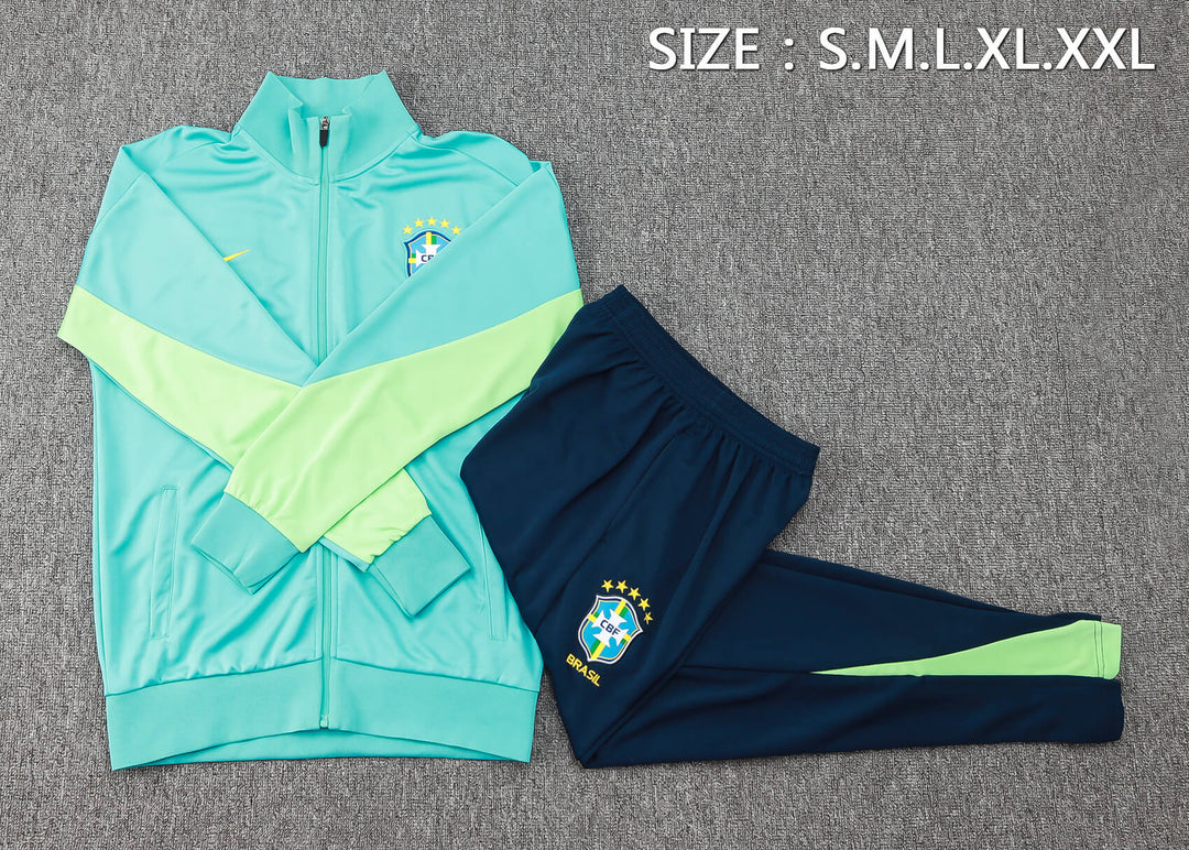 Conjunto de Treino Brasil 24/25 – Azul