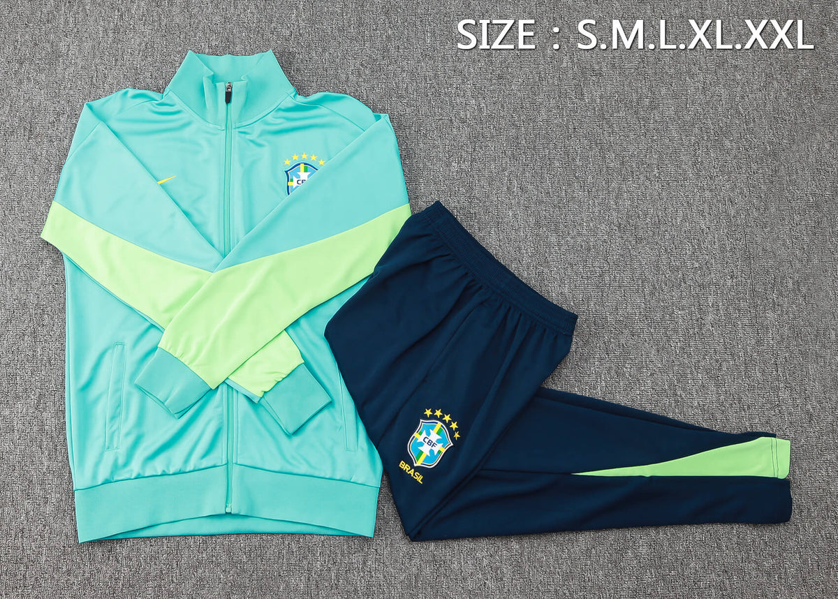 Conjunto de Treino Brasil 24/25 – Azul