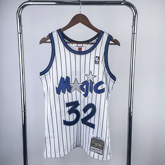 Regata Mitchell & Ness Orlando Magic Shaquille O’Neal 1994-1995 Branca