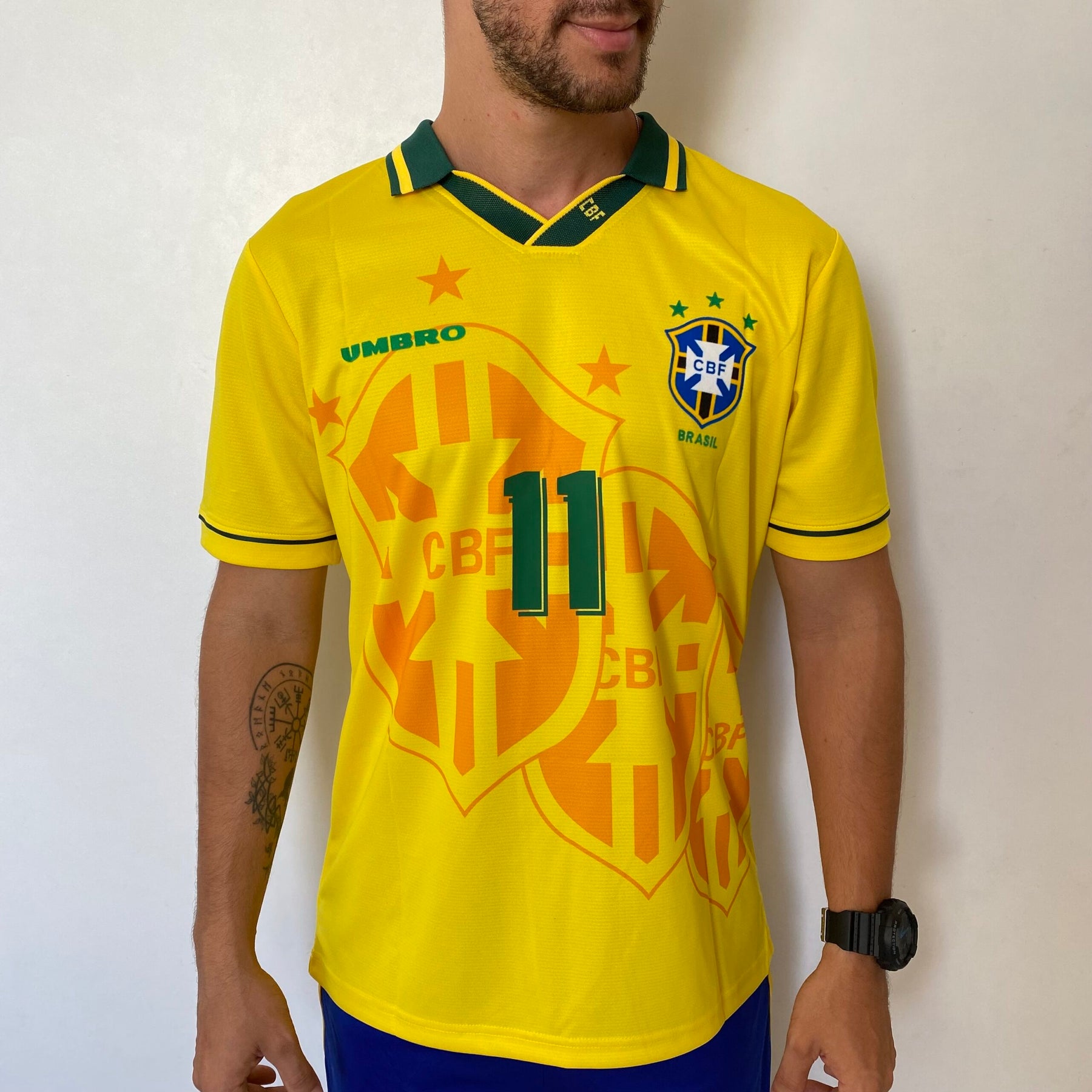 Camisa Retrô Seleção Brasil 1994