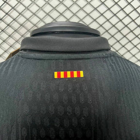 Camisa Barcelona Away 24/25 s/n° Jogador Masculino com Patch - Preta