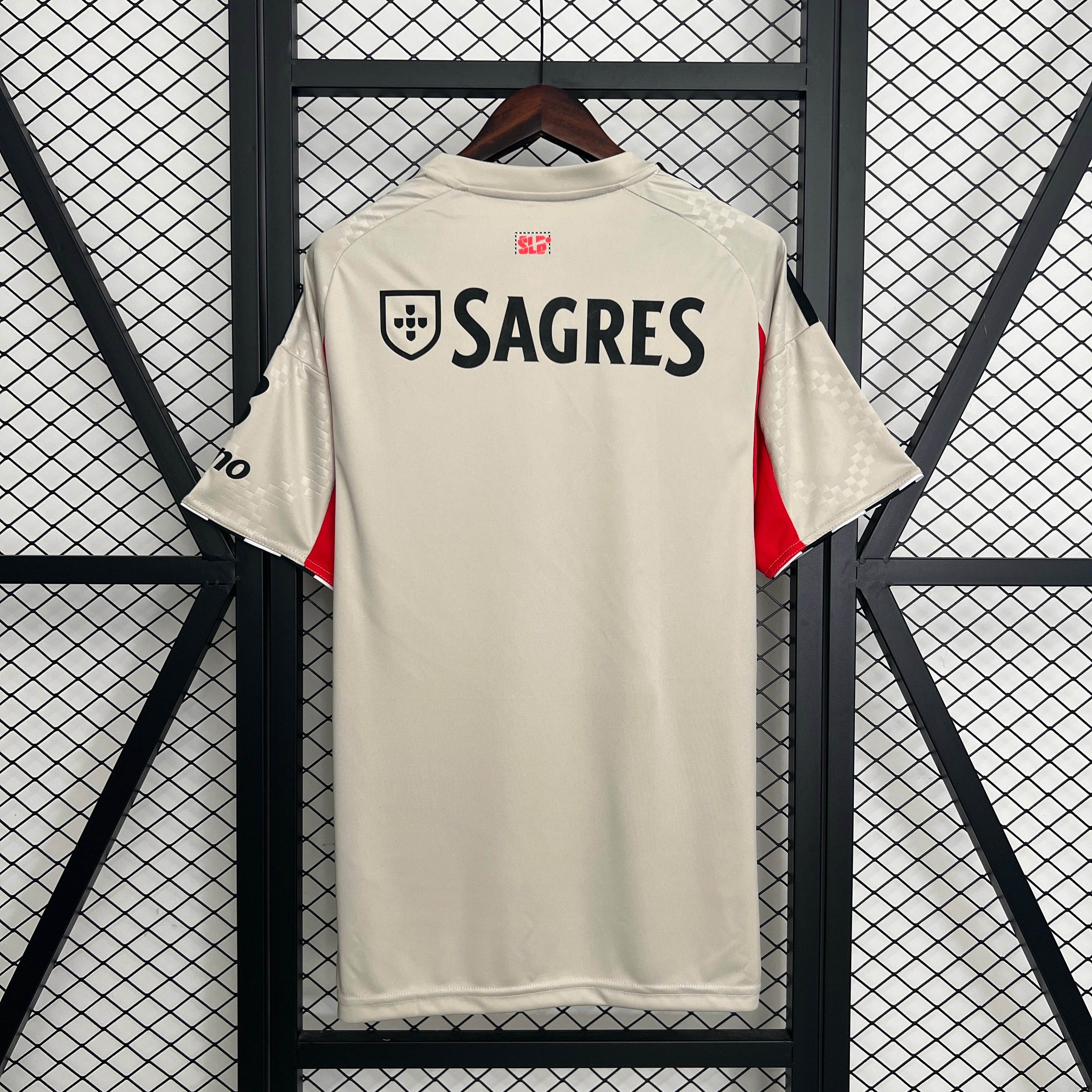 Camisa Benfica Away 25/26 Adidas Torcedor Masculino - Bege
