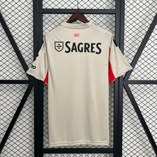 Camisa Benfica Away 25/26 Adidas Torcedor Masculino - Bege