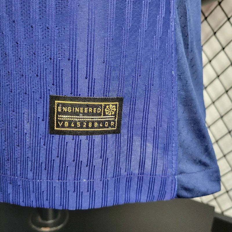 Camisa Barcelona Home 24/25 s/n° Jogador Masculino com Patch - Azul e Grená