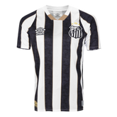 Camisa Santos Away 24/25 Umbro Torcedor Masculino - Preto e Branco