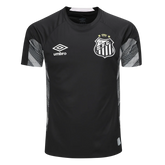 Camisa Santos Treino 25/26 Umbro Torcedor Masculino - Preto e cinza