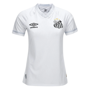 Camisa Santos Home 25/26 Umbro Torcedor Feminina - Branco
