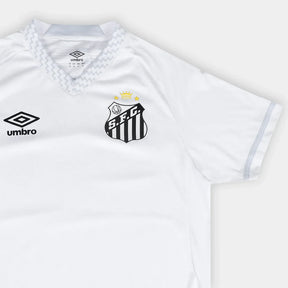 Camisa Santos Home 25/26 Umbro Torcedor Masculino - Branco