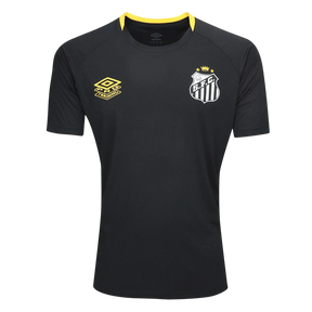 Camisa Santos Treino 25/26 Umbro Torcedor Masculino - Preto