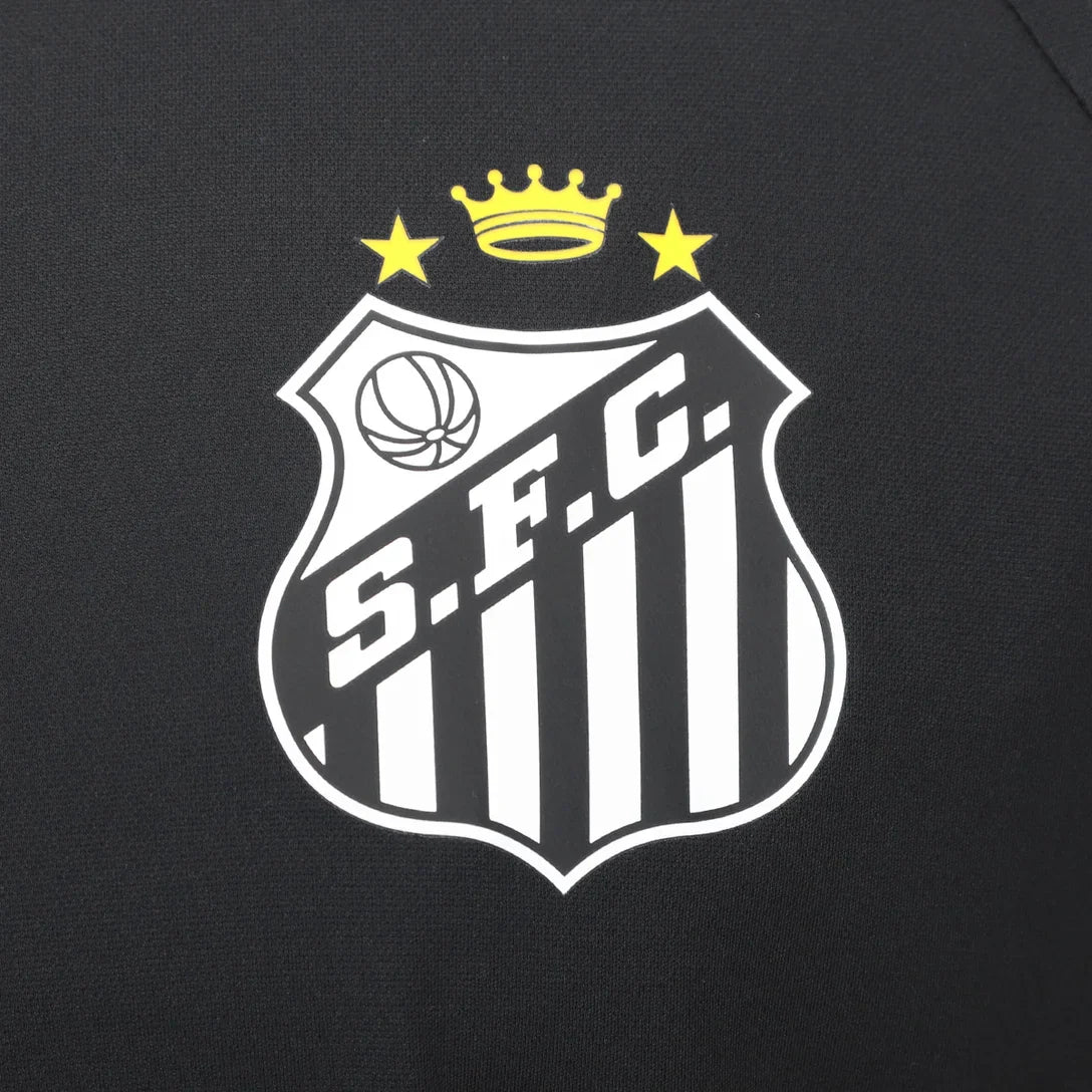 Camisa Santos Treino 25/26 Umbro Torcedor Masculino - Preto