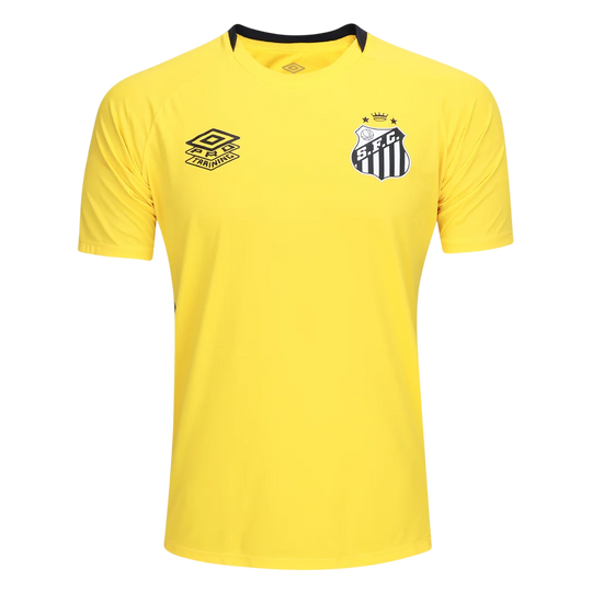 Camisa Santos Treino 25/26 Umbro Torcedor Masculino - Amarelo