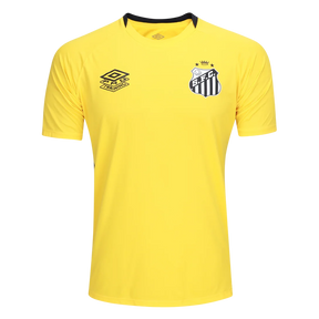 Camisa Santos Treino 25/26 Umbro Torcedor Masculino - Amarelo