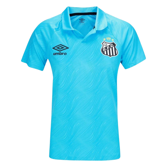 Camisa Santos Edição Especial 25/26 Umbro Feminina Torcedor - Azul