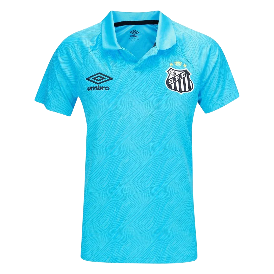 Camisa Santos Edição Especial 25/26 Umbro Feminina Torcedor - Azul