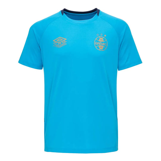 Camisa Grêmio Treino Celeste 25/26 Umbro Masculino - Azul