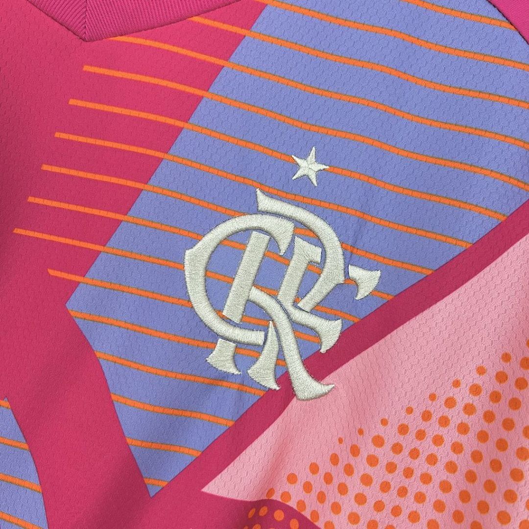 Flamengo 2025∕26 Pink goalkeeper uniform