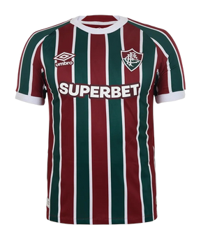 Camisa Fluminense 25/26 Home Umbro Masculino Torcedor - Listrado