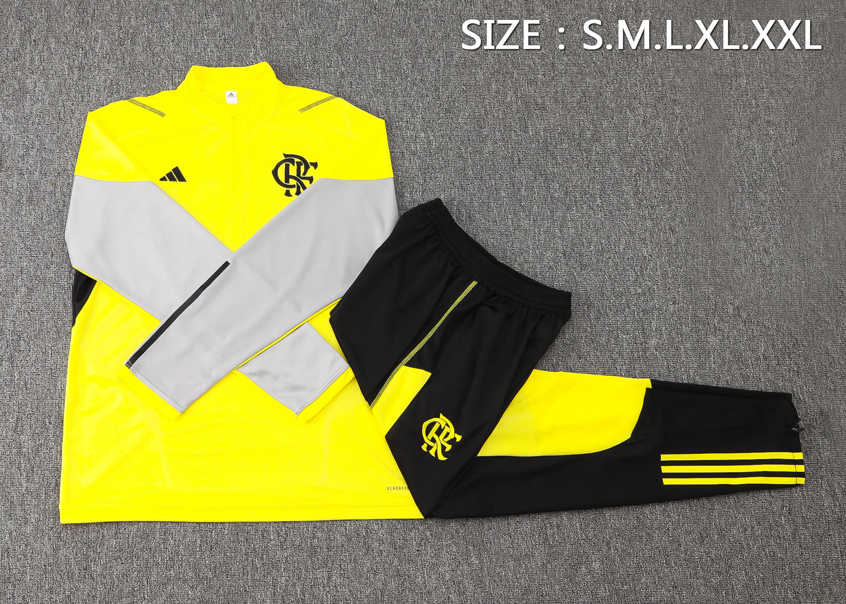 Conjunto de Treino Flamengo 24/25 – Amarelo