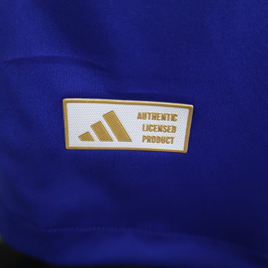 Camisa Boca Juniors Home 2024/25 Jogador Adidas Masculino com Patch - Azul e Amarela