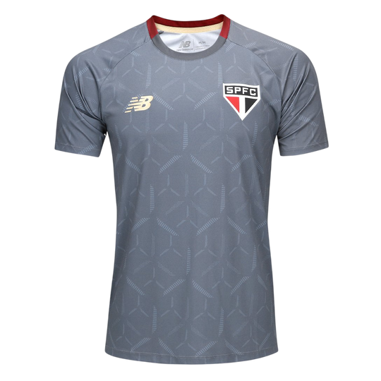 Camisa São Paulo 25/26 Treino New Balance - Cinza