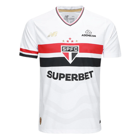 Camisa São Paulo I 25/26 - Jogador Masculina
