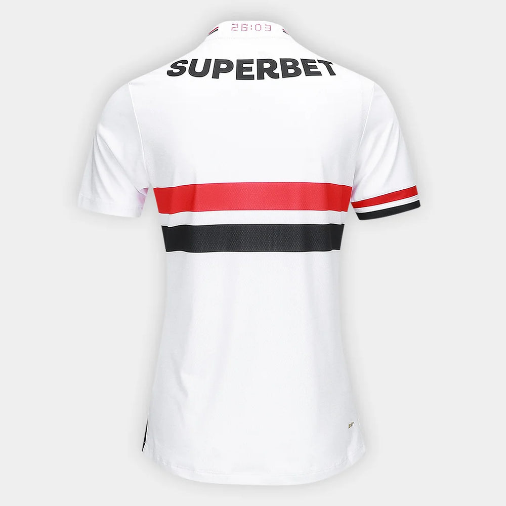 Camisa São Paulo Home 25/26 – Feminina – Lançamento
