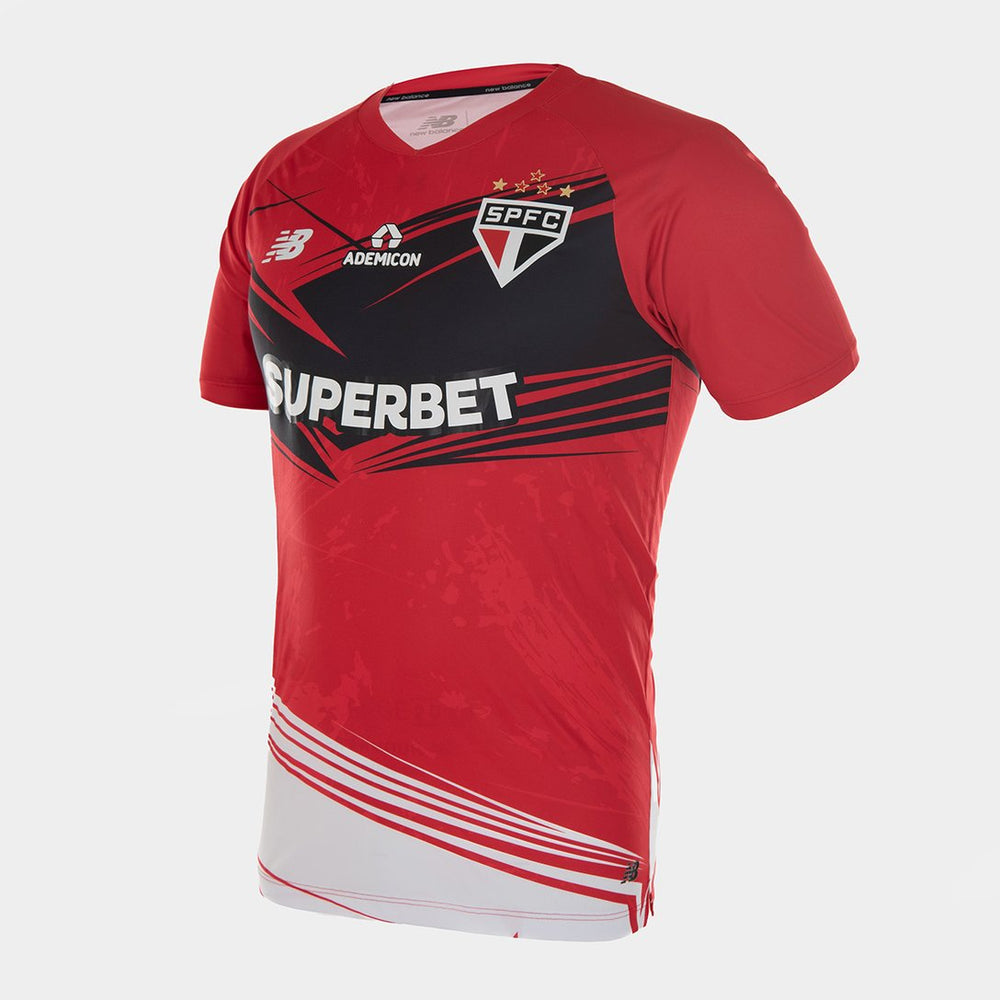 Camisa São Paulo 25/26 Goleiro New Balance - Vermelho