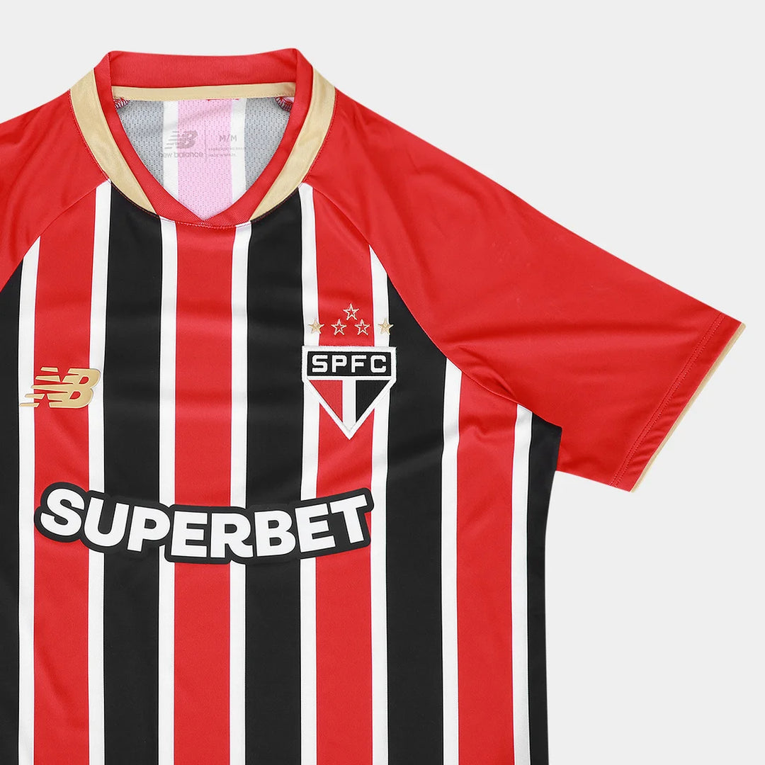 Camisa São Paulo Reserva 25/26 – Torcedor Masculino – Branca – Lançamento