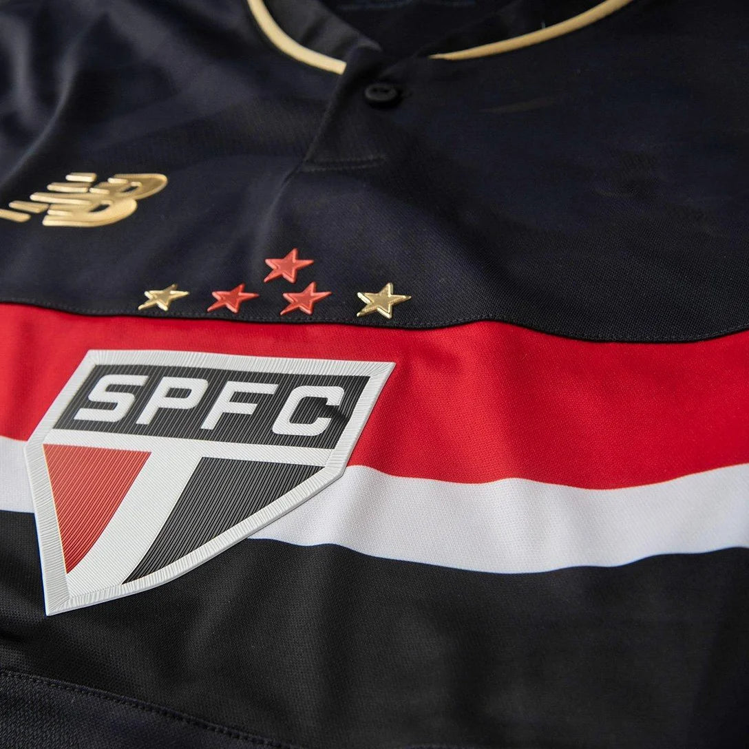 Camisa São Paulo III 25/26 – Torcedor Masculina - Com Patchs Libertadores