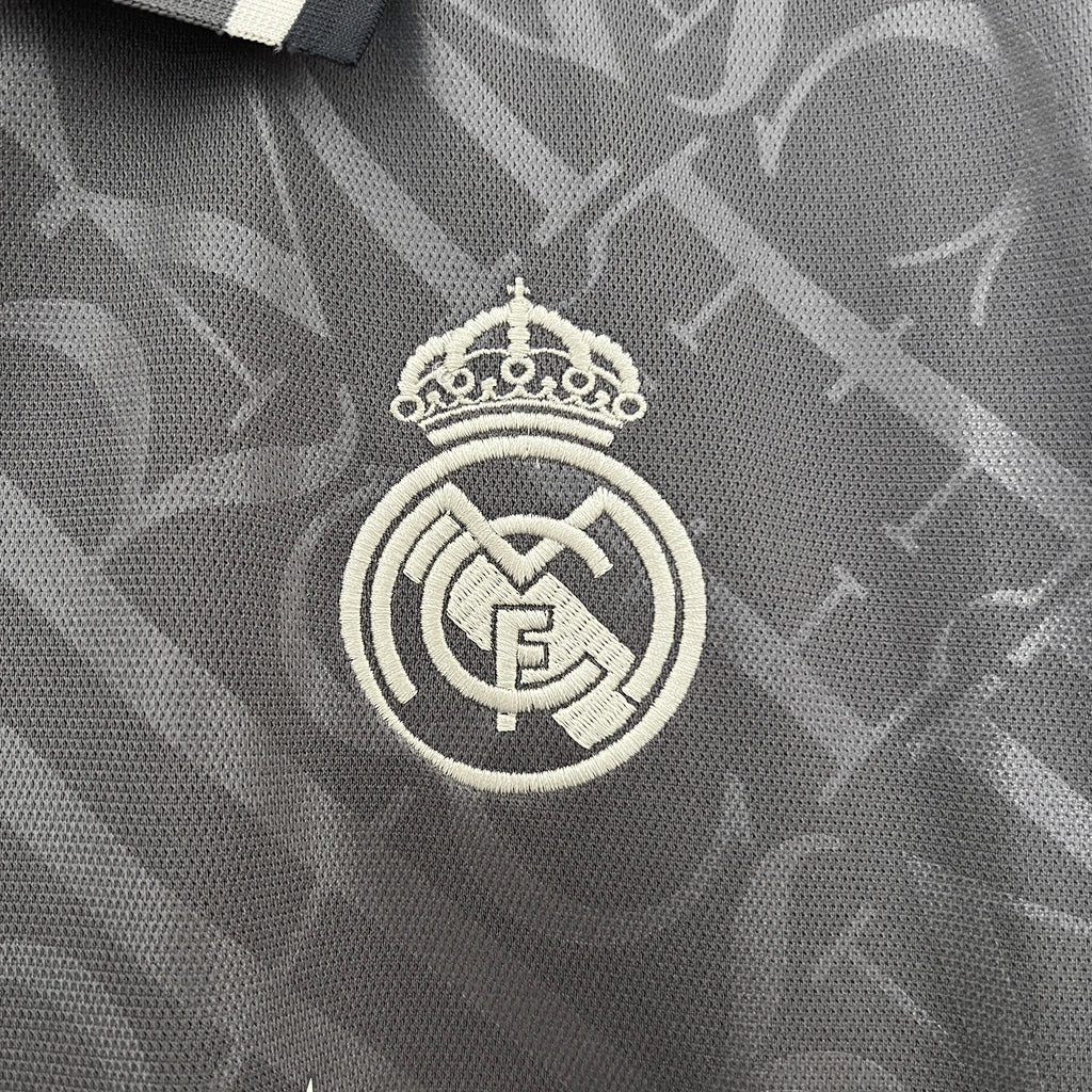 Camisa Real Madrid Third 24/25 Torcedor Masculina – Cinza