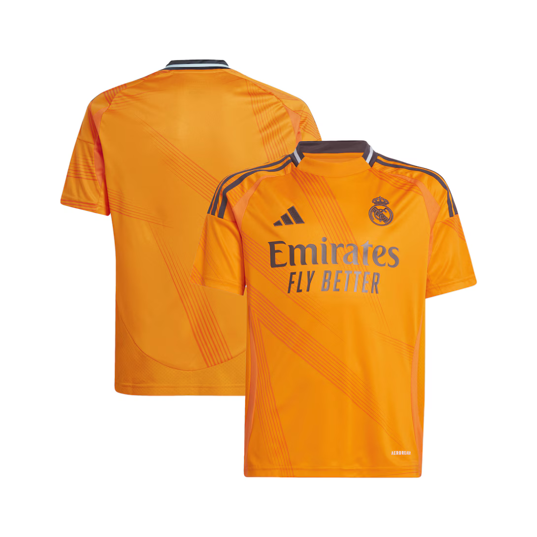 Camisa Real Madrid Away 24/25 Torcedor Masculina – Laranja