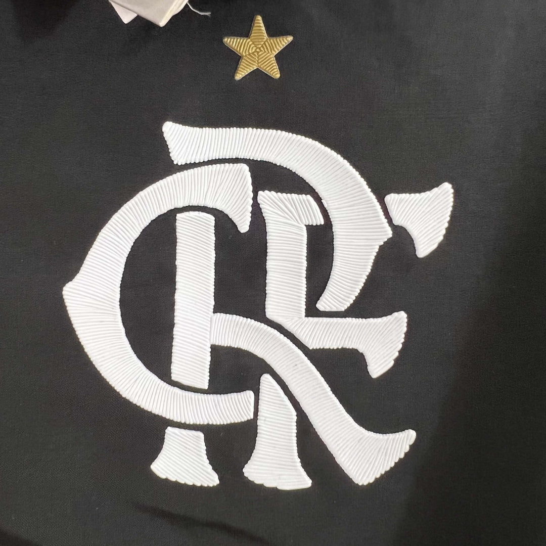 Corta Vento Flamengo 24/25 – Dupla Face - Preto/Vermelho