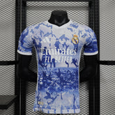 Camisa Real Madrid Edição Especial 2024/25 Jogador Masculino com Patch - Azul e Branca