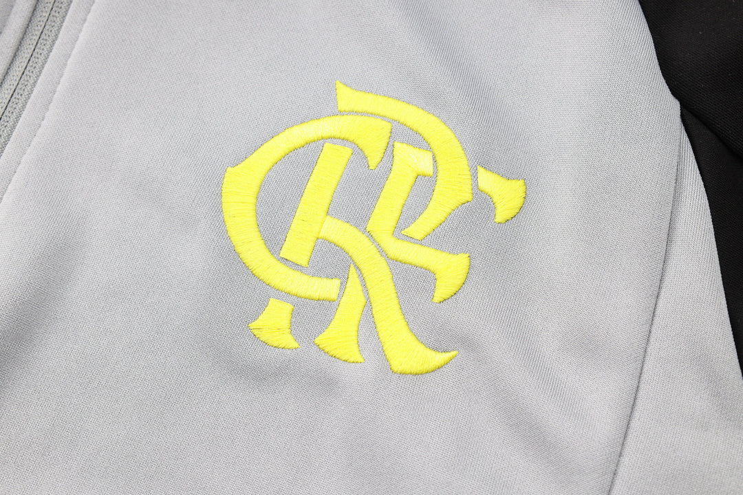 Conjunto de Treino Flamengo 24/25 – Cinza