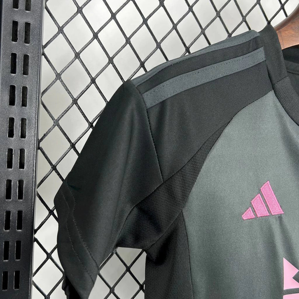 Kit Infantil Inter Miami Away 25/26 - Adidas - Preto