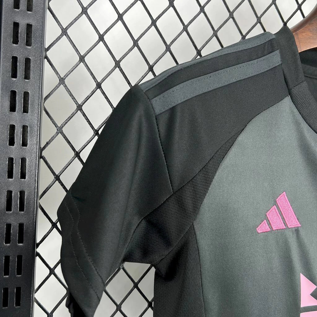 Kit Infantil Inter Miami Away 25/26 - Adidas - Preto